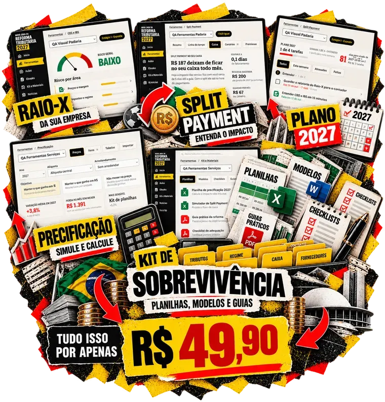 Raio-X, Split Payment, Plano 2027, Precificação e Kit de Sobrevivência: tudo isso por apenas R$ 49,90