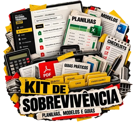 Kit de Sobrevivência: planilhas, modelos e guias